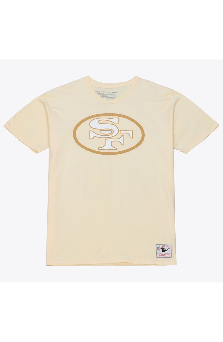 Mitchell 
Ness Men
s Mitchell 
Ness Jerry Rice Cream San Francisco 49ers Sandman Name 
Number T-Shirt, Alternate, color, Cream