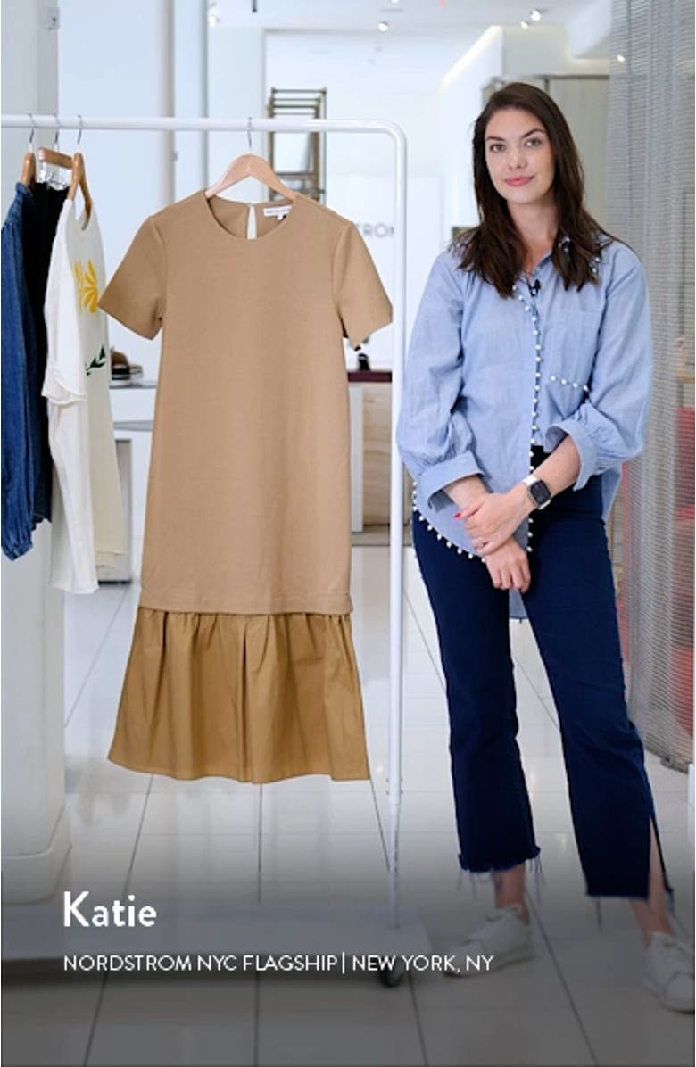 Mixed Media T-Shirt Dress, sales video thumbnail