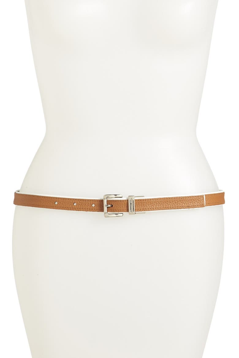 Reversible Leather Belt, Alternate, color, BLACK/ LUGGAGE
