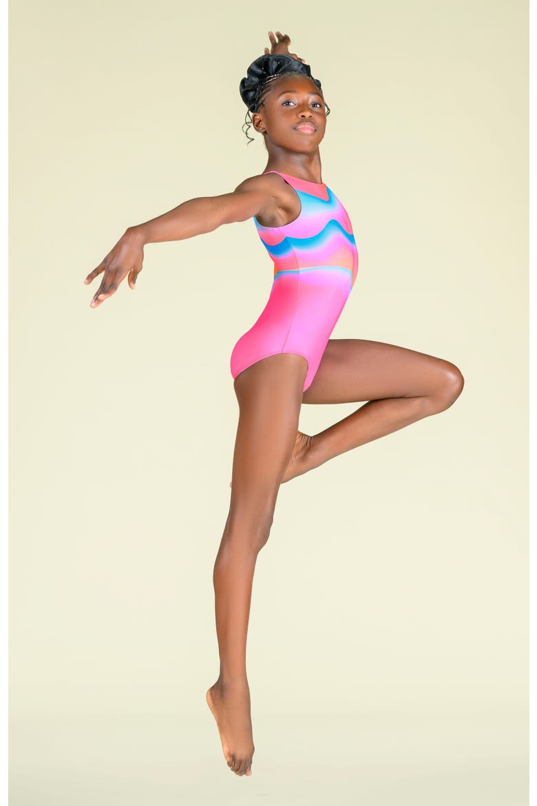 Sunset Dream Leotard, Alternate, color, Sunset Dream