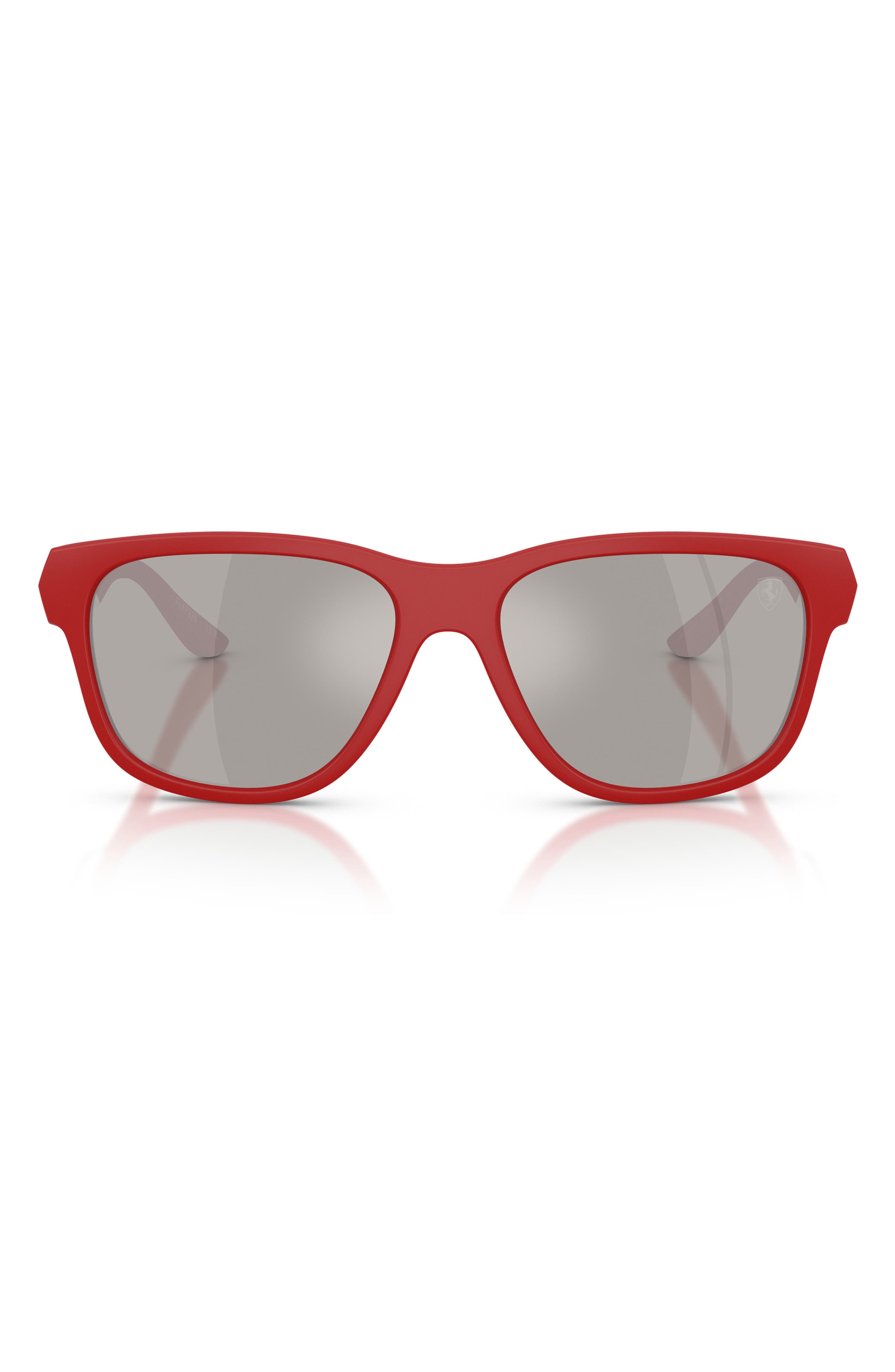RED MATTE / GREY MIRROR