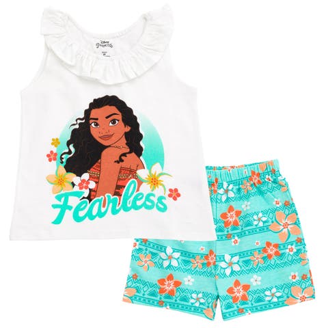 Tank Top & French Terry Shorts Set (Toddler, Little Kid & Big Kid)