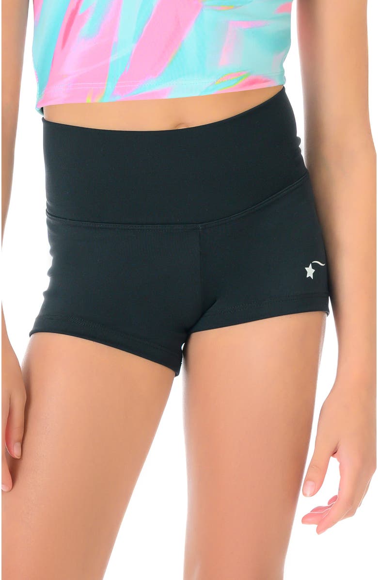 Destira High Waisted Performance Short, Main, color, Black
