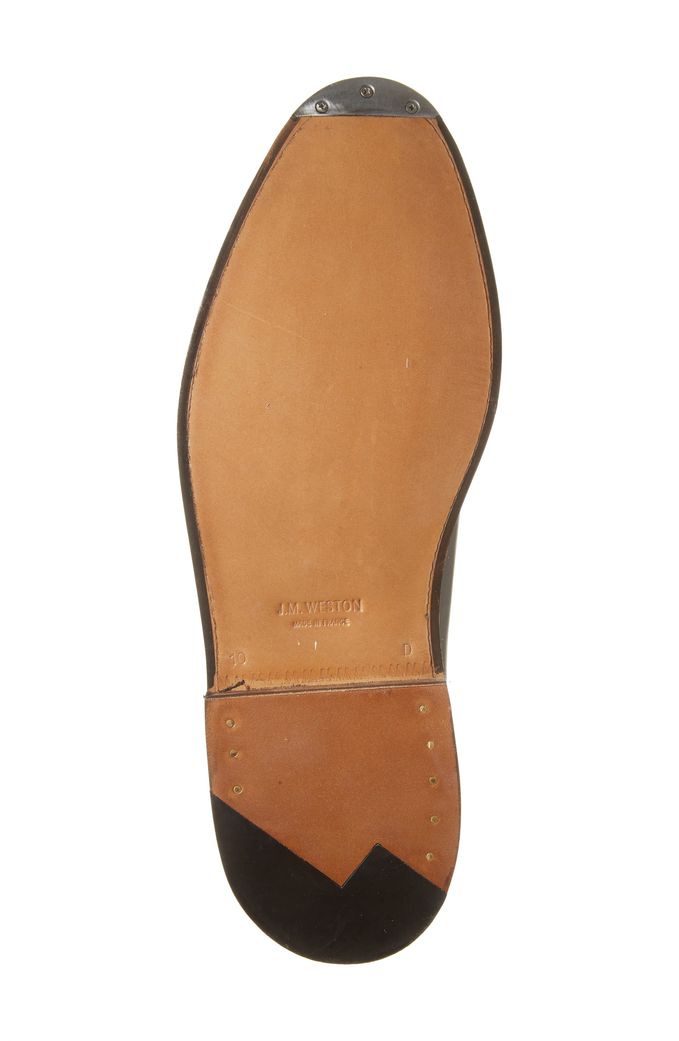 JM WESTON Archive 592 Plain Toe Derby, Alternate, color, Black