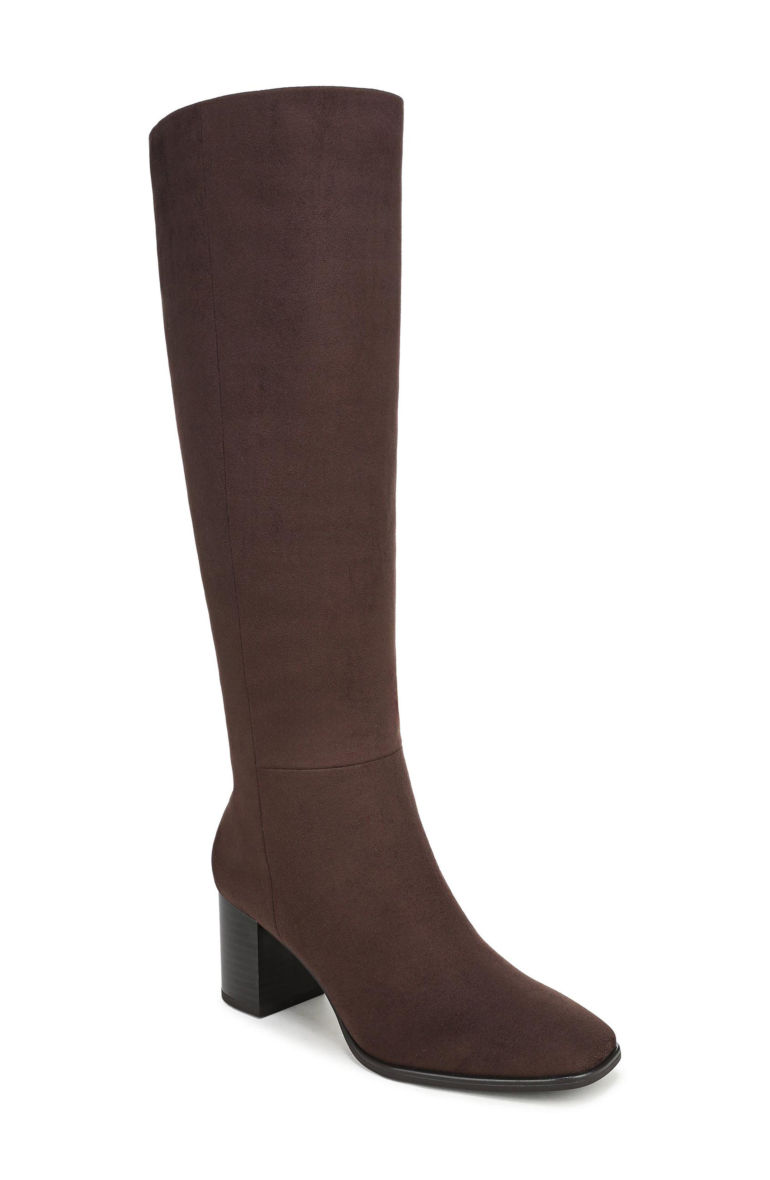 Neena Tall Boot, Main, color, BROWN CHOCOLATE