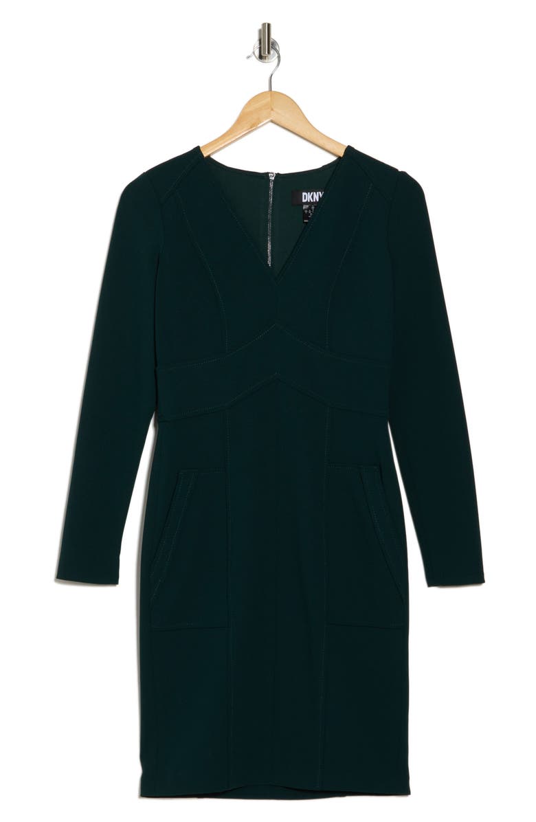 Long Sleeve Sheath Dress