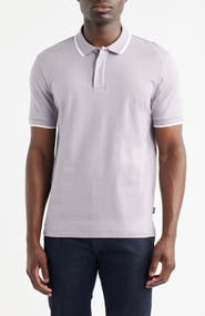 BOSS Parlay Tipped Cotton Polo
