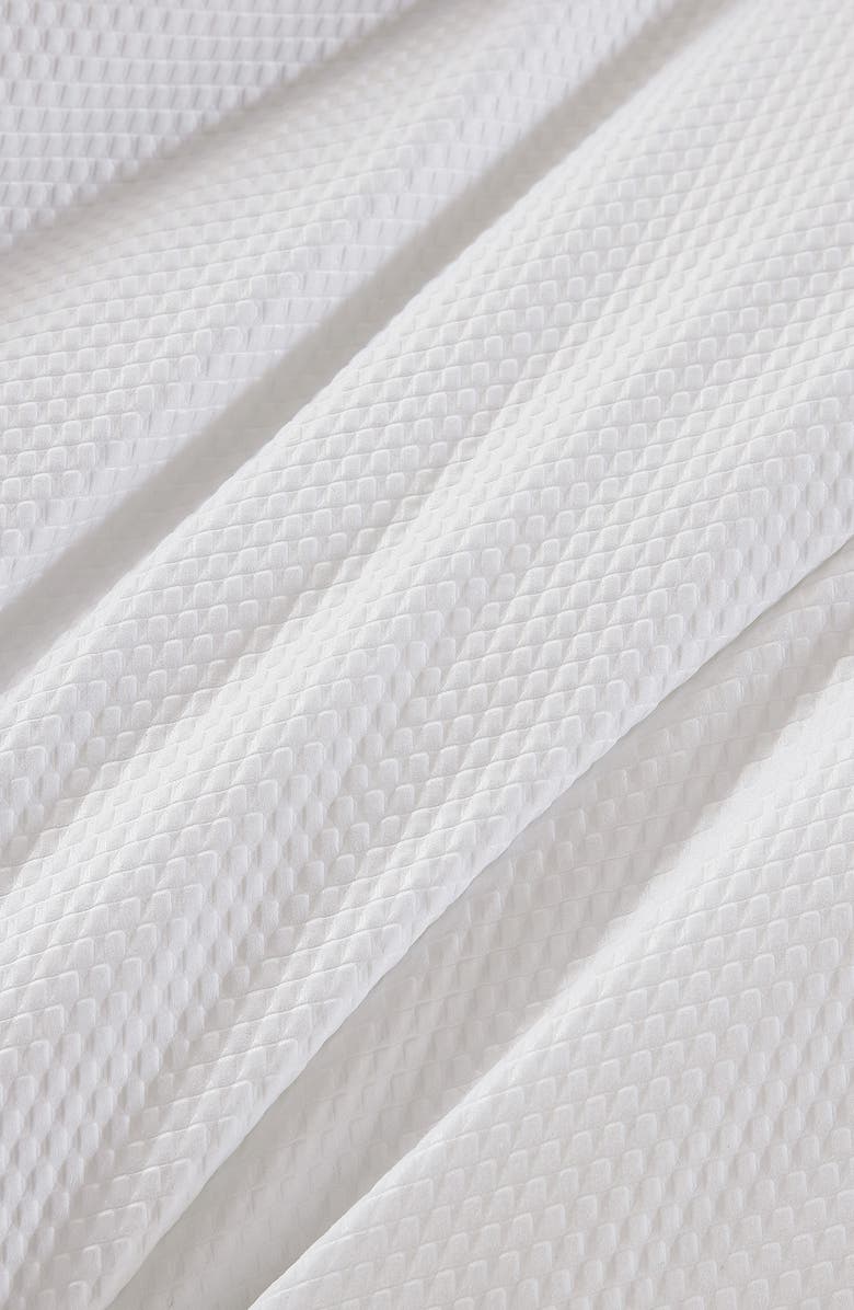 Modern Threads Reversible Microfiber Comforter, Alternate, color, White Check