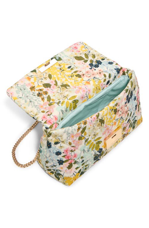 Ted Baker Ginn Marie Convertible Crossbody Bag In Yellow Multi