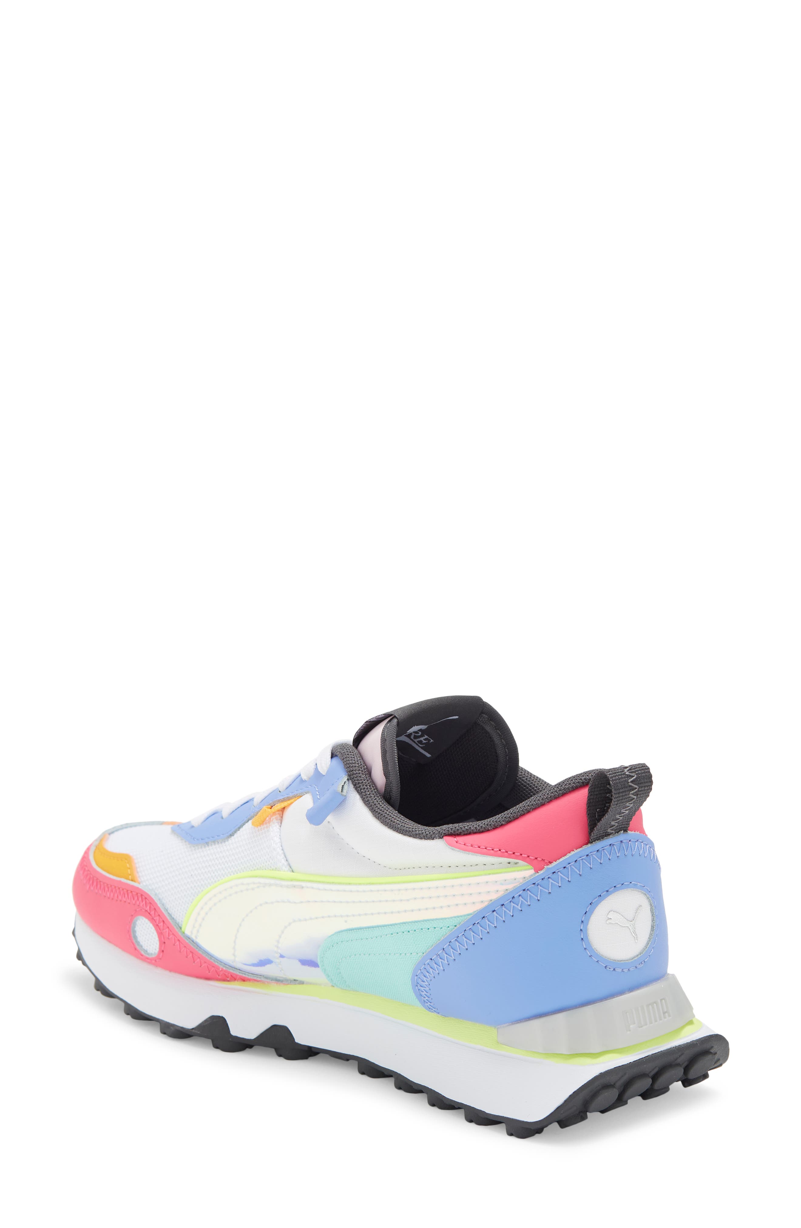 PUMA Kids' Rider FV Glowing Up Sneaker, Alternate, color, 