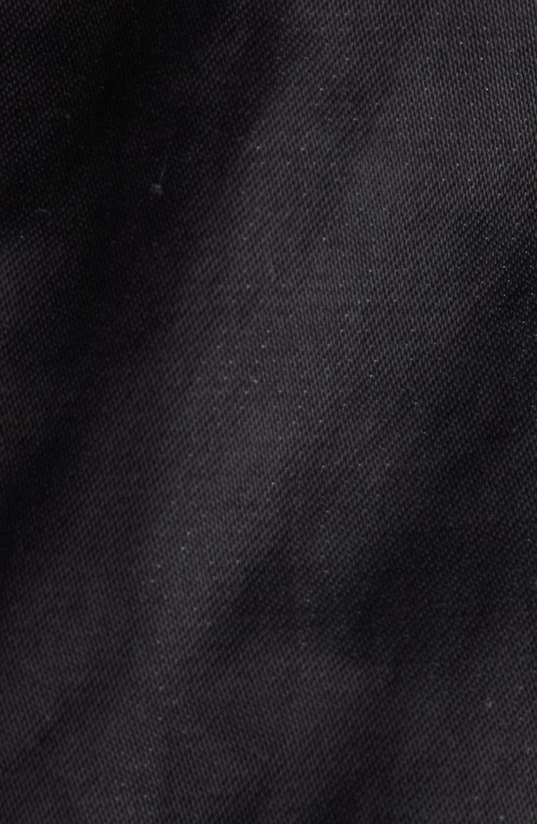 Chloé Ruffle Slipdress, Alternate, color, Black