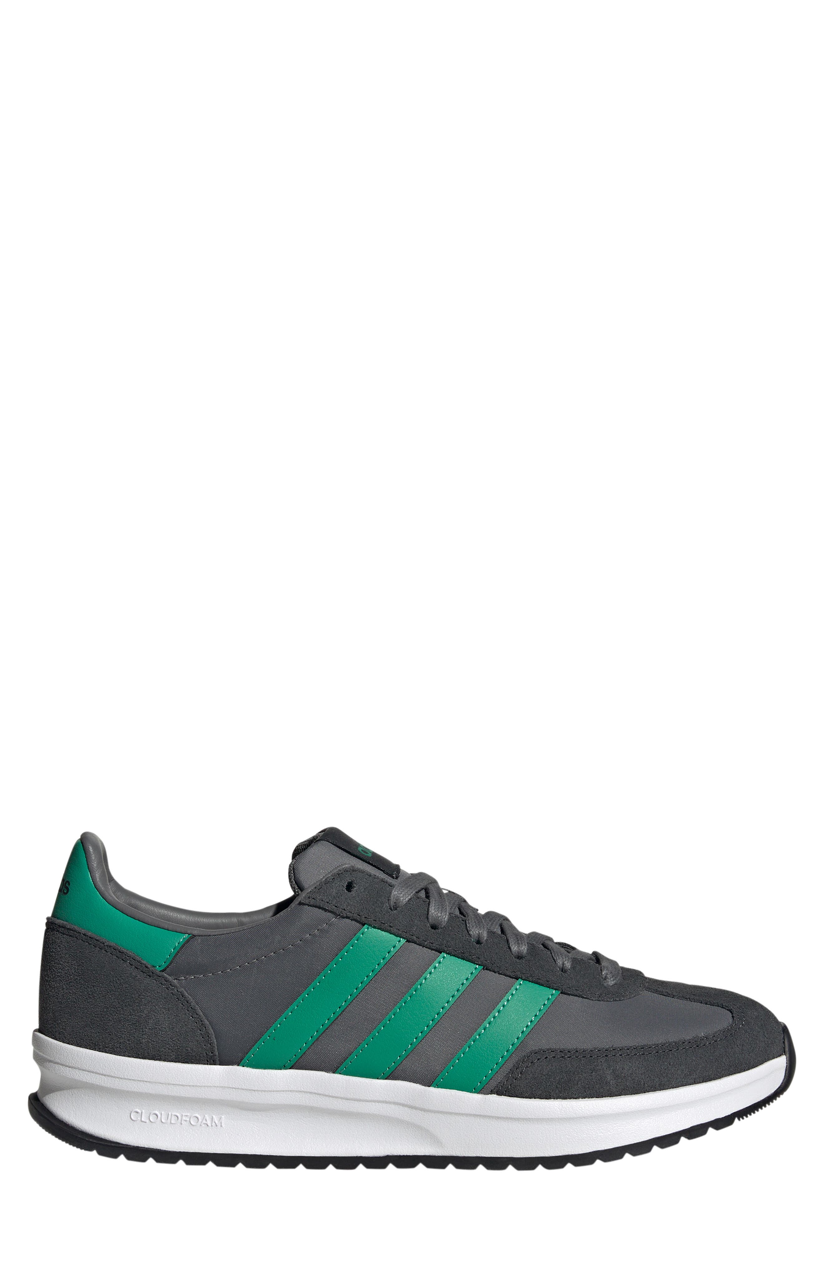 adidas Run 72 Sneaker, Alternate, color, Grey/ Semi Court Green/ Carbon