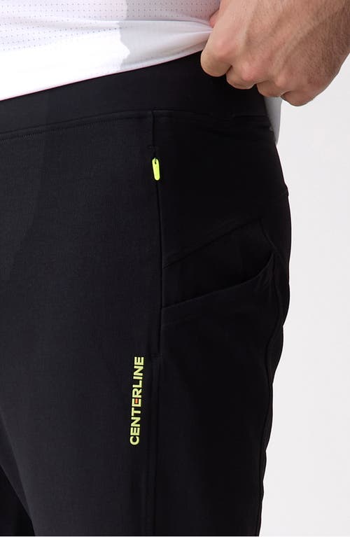 Centerline Athletics Courtside Track Pants In Black