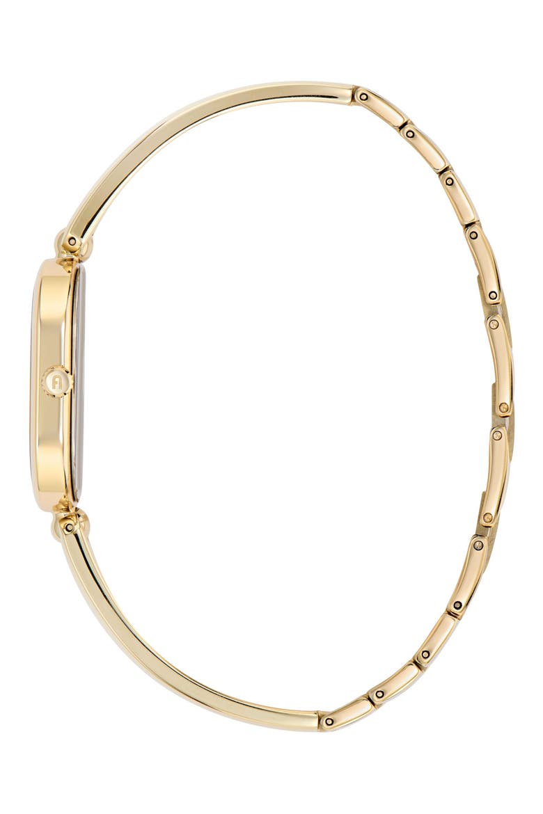 Glamour Chic Bracelet Watch, 19mm x 6.2 mm, Alternate, color, YELLOW GOLD