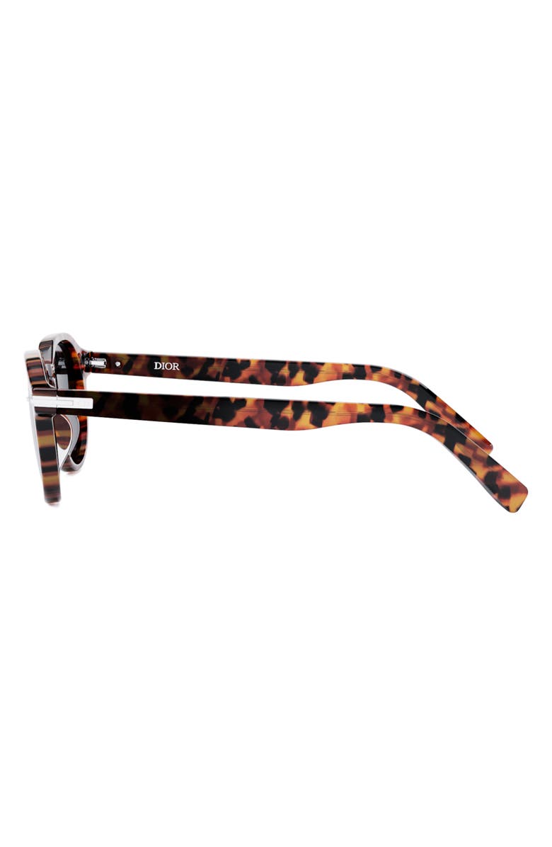 DIOR 'DiorBlacksuit R2I 51mm Round Sunglasses, Alternate, color, 
