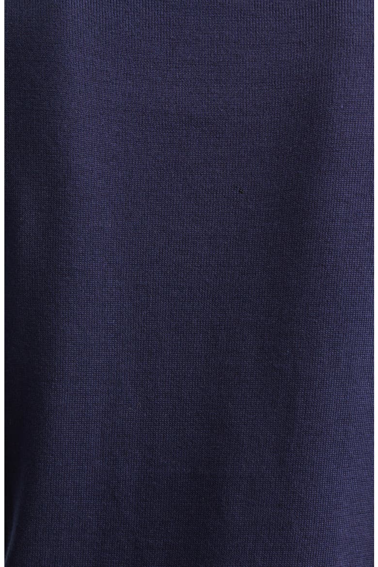 Olive Branch Embroidered Silk & Cotton Sweater, Alternate, color, MIDNIGHT MULTI