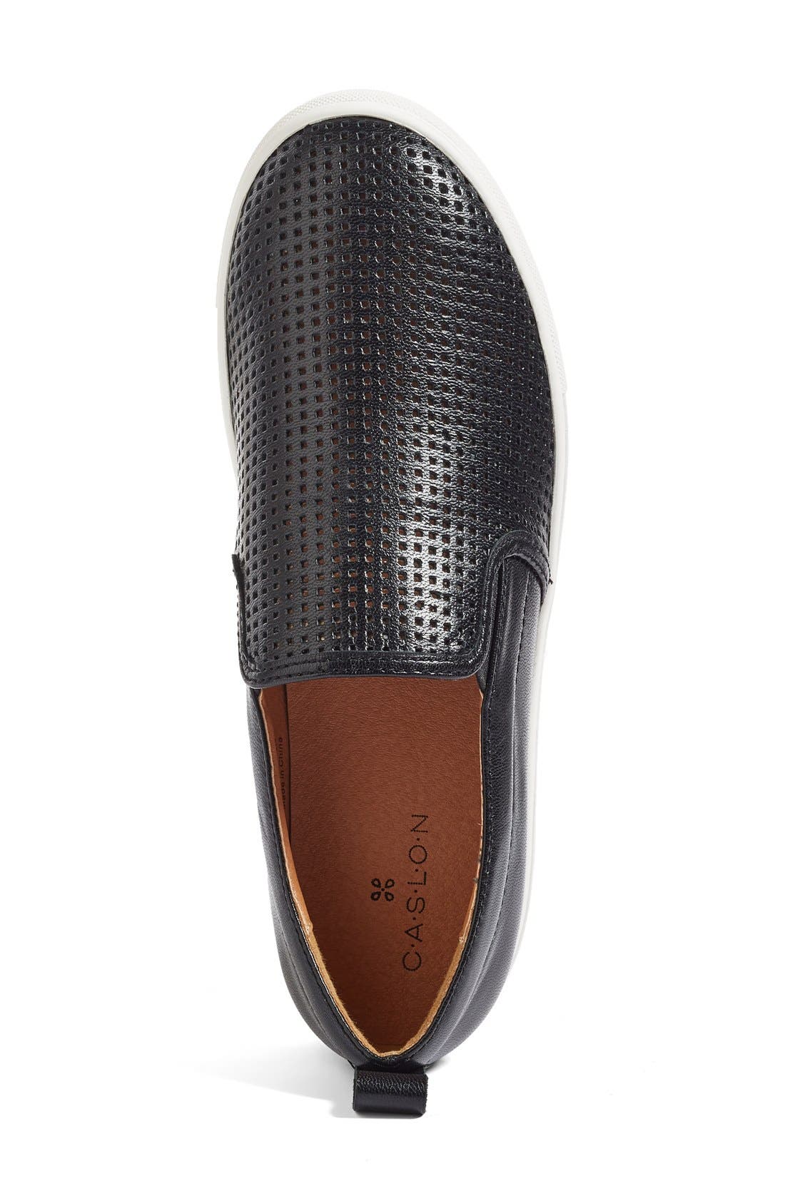 Caslon<sup>®</sup> Eden Perforated Slip-On Sneaker, Alternate, color, 