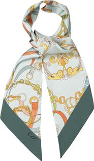 Elizabetta Silvia - Skinny Silk Scarf for Women