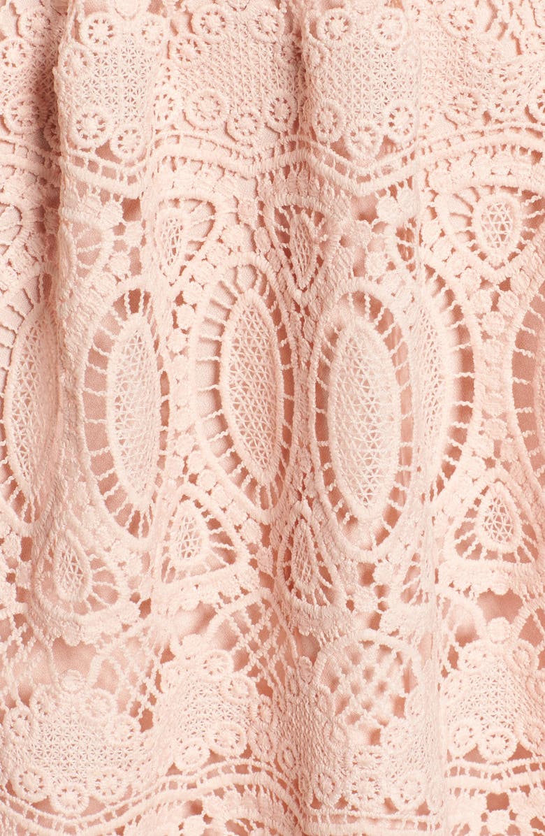 J.O.A. Lace Fit & Flare Dress, Alternate, color,