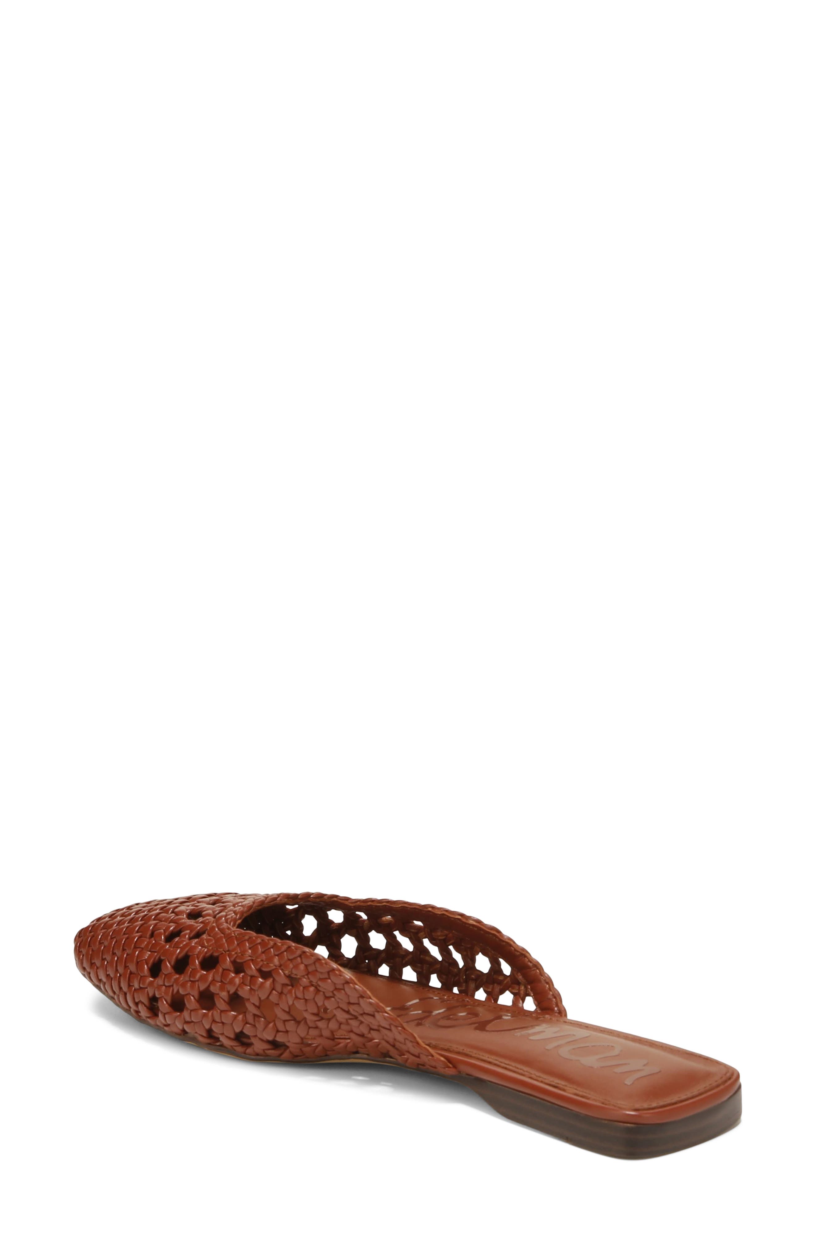 Nola Woven Mule, Alternate, color, BRANDY