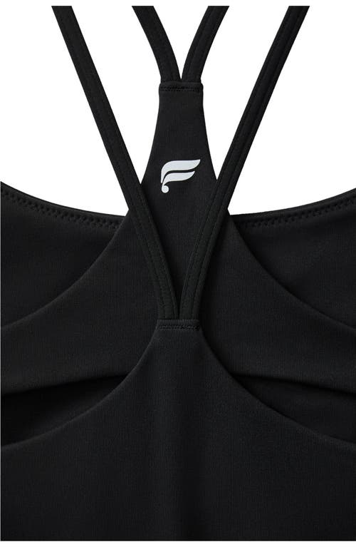 Fabletics Principal Built-in Bra Tank In Black