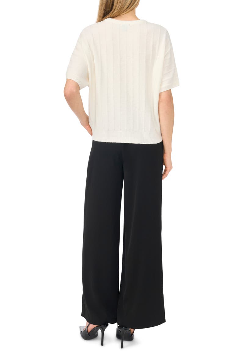 Short Dolman Sleeve Sweater, Alternate, color, ANTIQUE WHITE