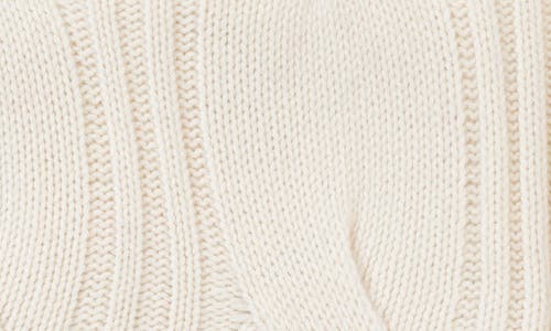Sofia Cashmere New York Cable Knit Cashmere Throw Blanket In Neutral