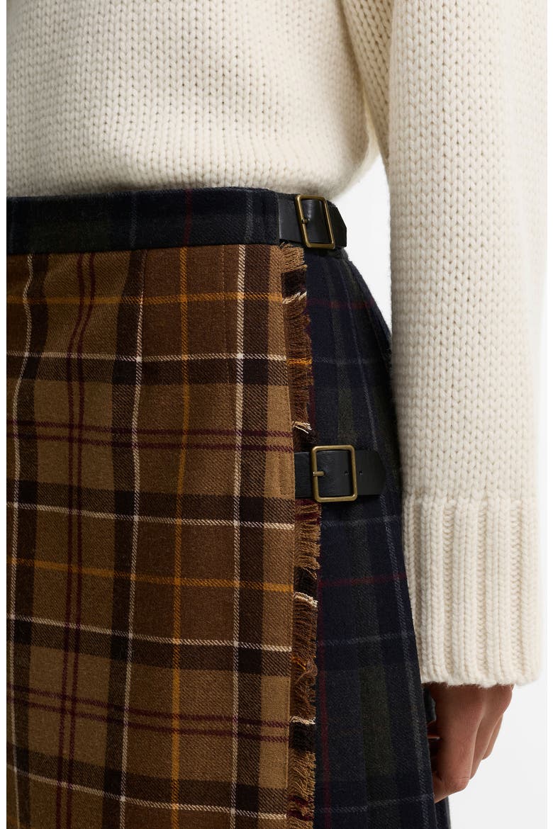 Hazelwood Plaid Midi Skirt, Alternate, color, MULTI