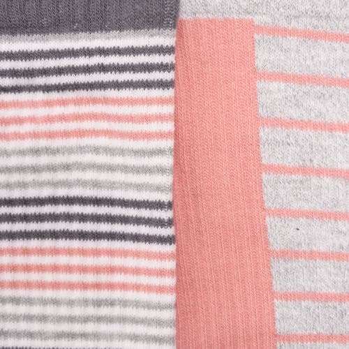 Muk Luks Cotton Compression Knee-high Socks 2 Pair Pack In Multi