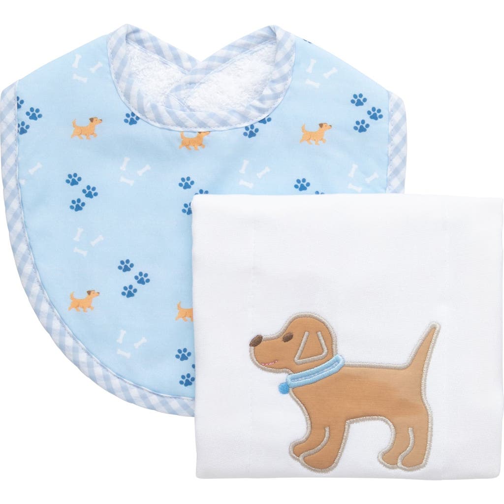 3 Marthas Playful Pals Basic Bib & Burp Set