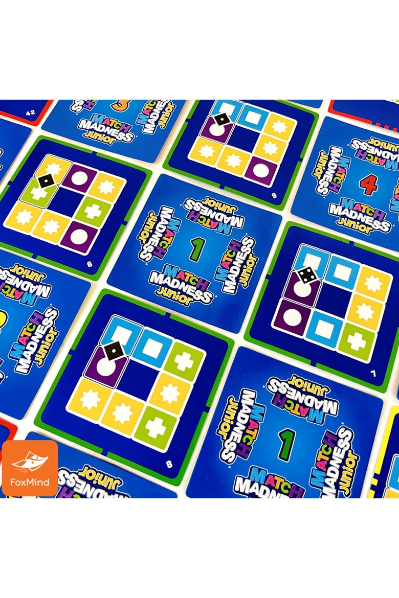Match Madness Junior Pattern Matching Puzzle Game, Ages 4 and up, Alternate, color, Multicolored