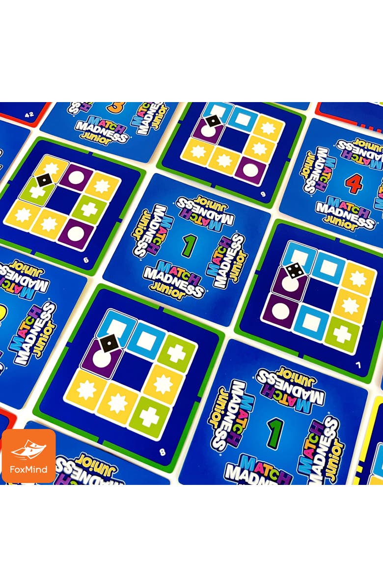 FoxMind Match Madness Junior Pattern Matching Puzzle Game, Ages 4 and up, Alternate, color,