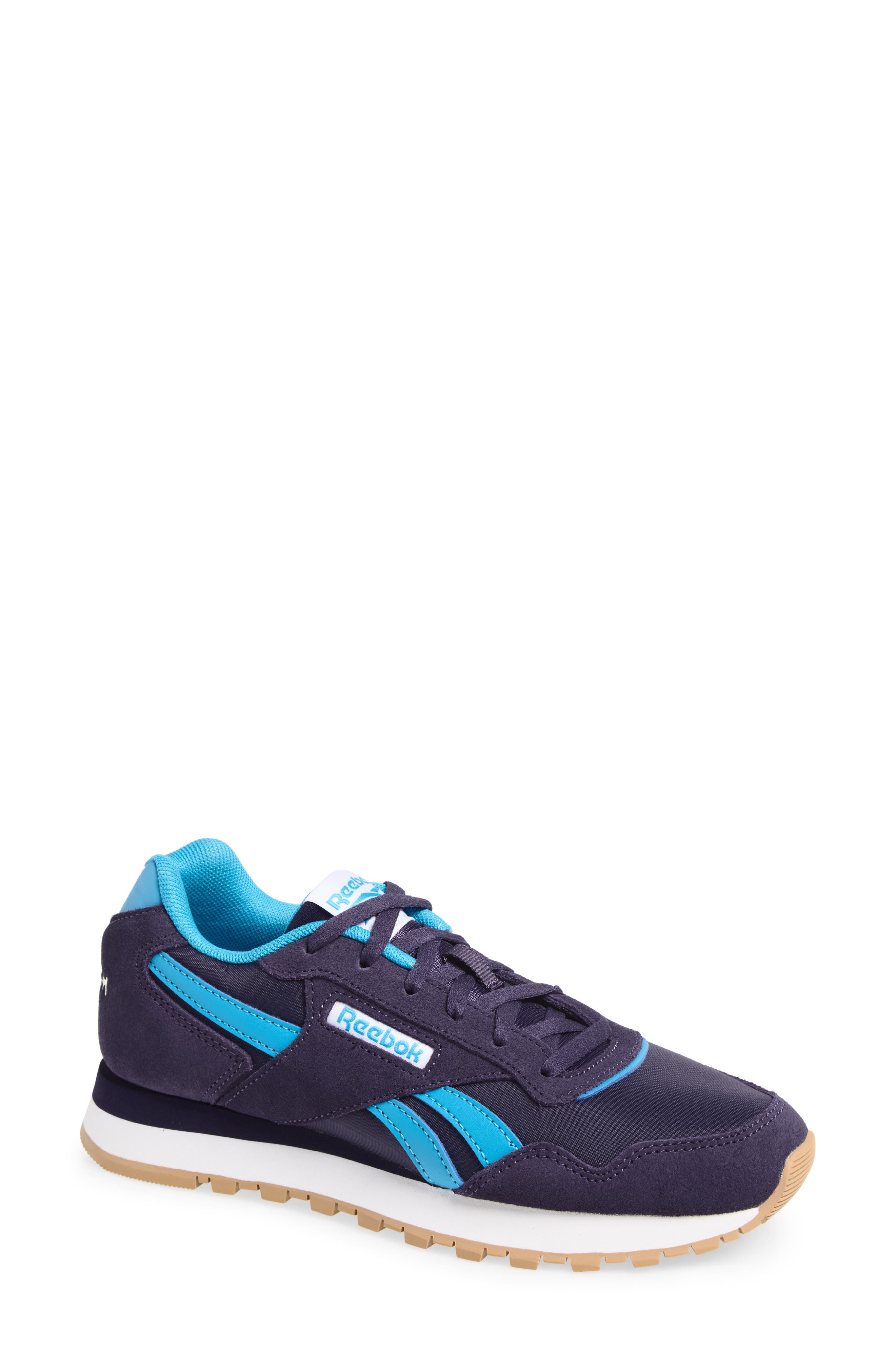 Glide Sneaker, Main, color, PRPLE PRPLE CYAN