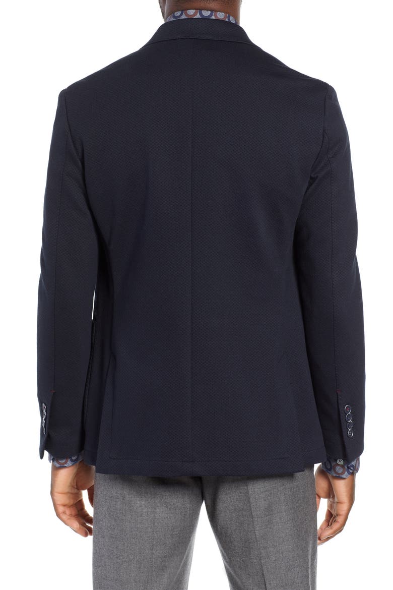Stretch Cotton Sport Coat, Alternate, color, MIDNIGHT
