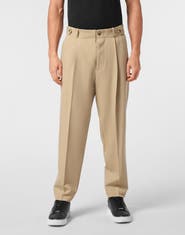 PHILIPP PLEIN Wool Trousers Chinos Classic Fit Men