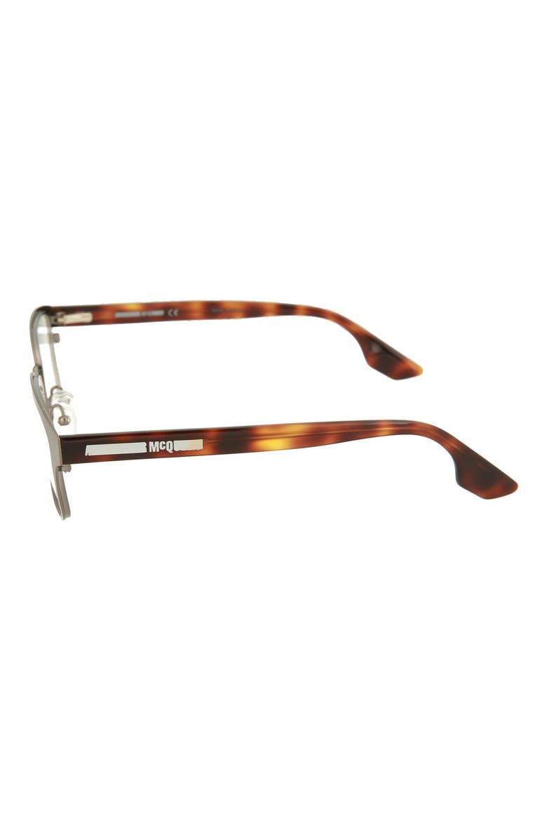52mm Square Optical Frames, Alternate, color, RUTHENIUM HAVANA CLEAR/ CLR