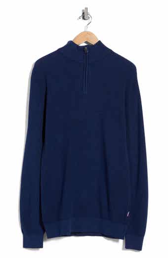 Malange Quarter Zip Cotton Sweater