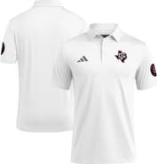 adidas Men's adidas White Texas A&M Aggies Wear Pink Breast Cancer Awareness Polo