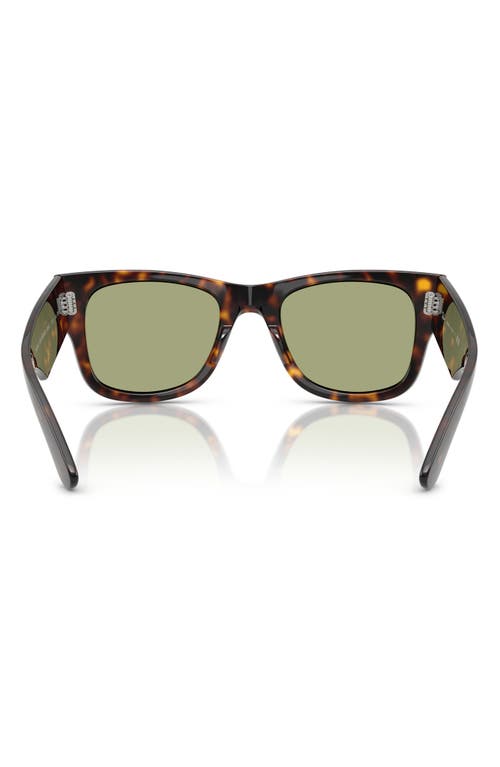 Ray Ban Ray-ban 51mm Square Sunglasses In Green
