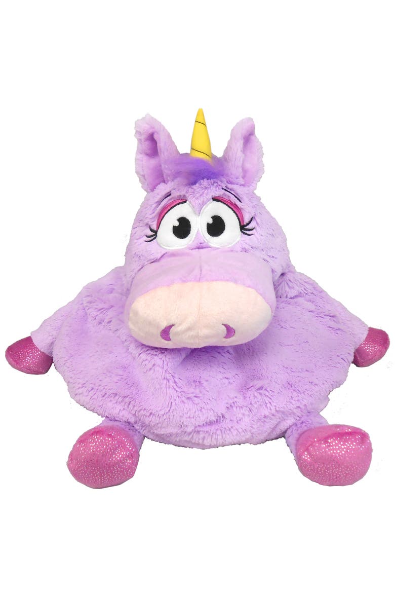 Unicorn Purple Kids Soft Magical Character Companion, Alternate, color, Multicolored