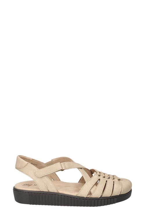 Easy Street Hue Slingback Sandal In Taupe