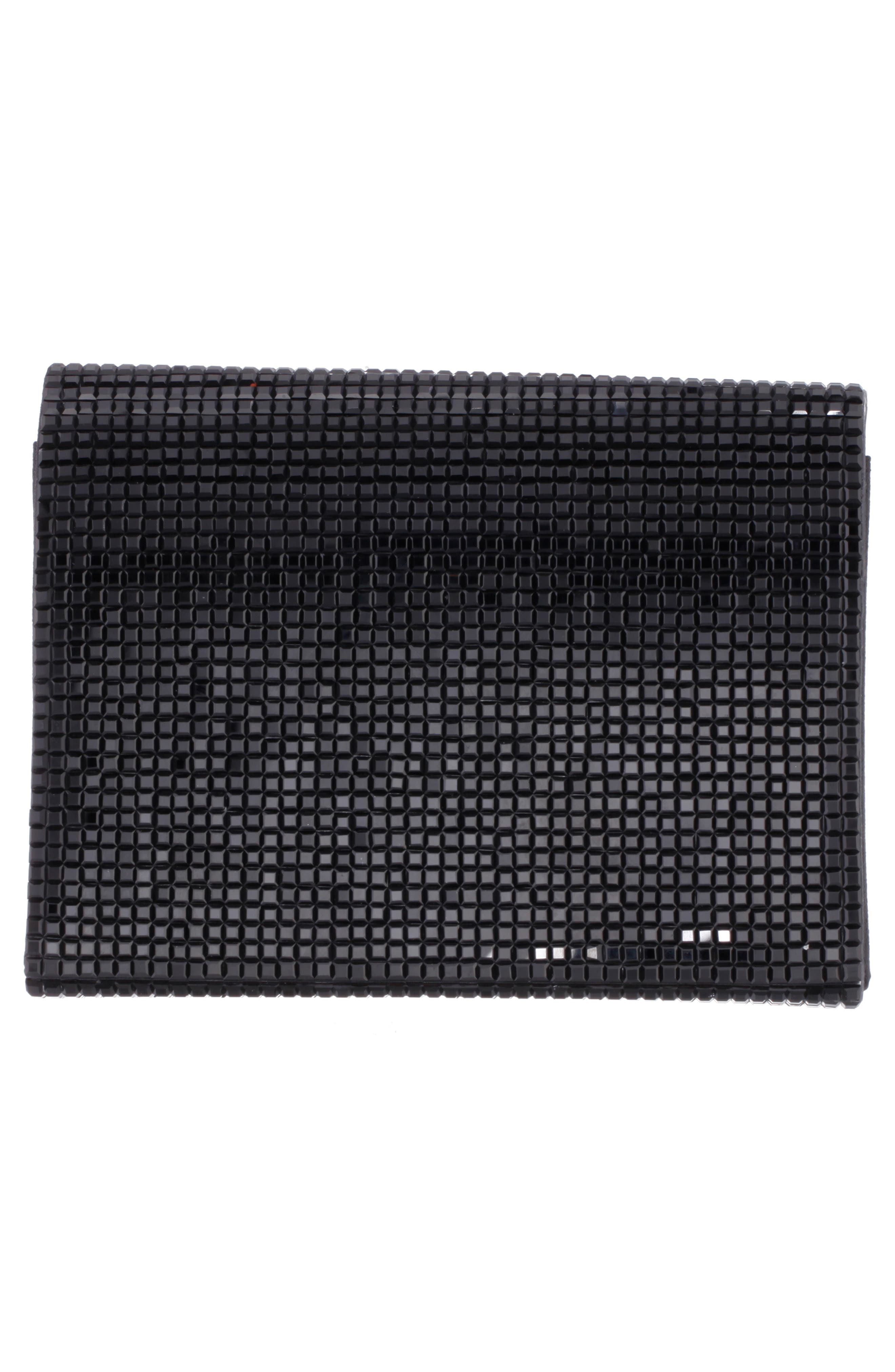 Nina Rhinestone Convertible Clutch, Alternate, color, 