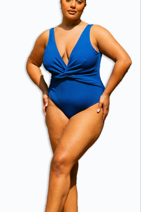Curve Twist Front Sculpting Swimsuit