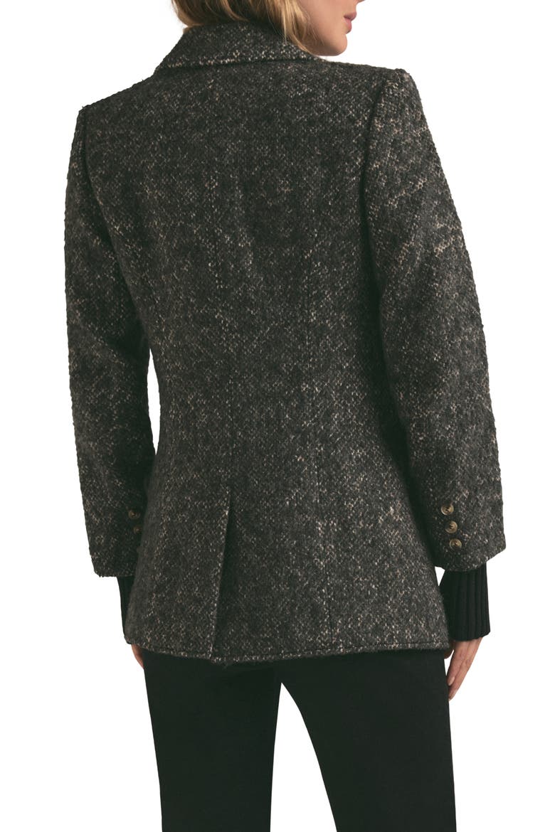 The City Layered Blazer, Alternate, color, BLACK MULTI