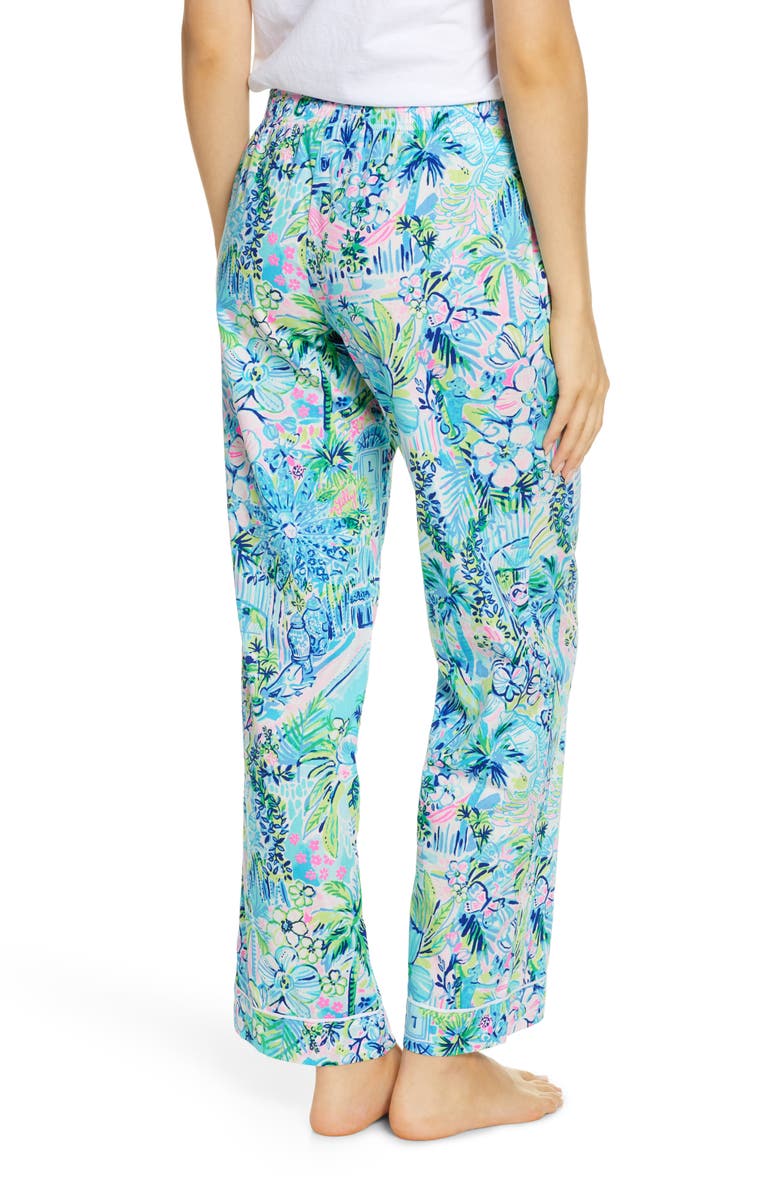 Lilly Pulitzer<sup>®</sup> Woven Pajama Pants, Alternate, color,