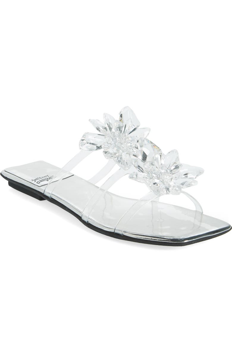 Jeffrey Campbell Crystalize Slide Sandal, Main, color,