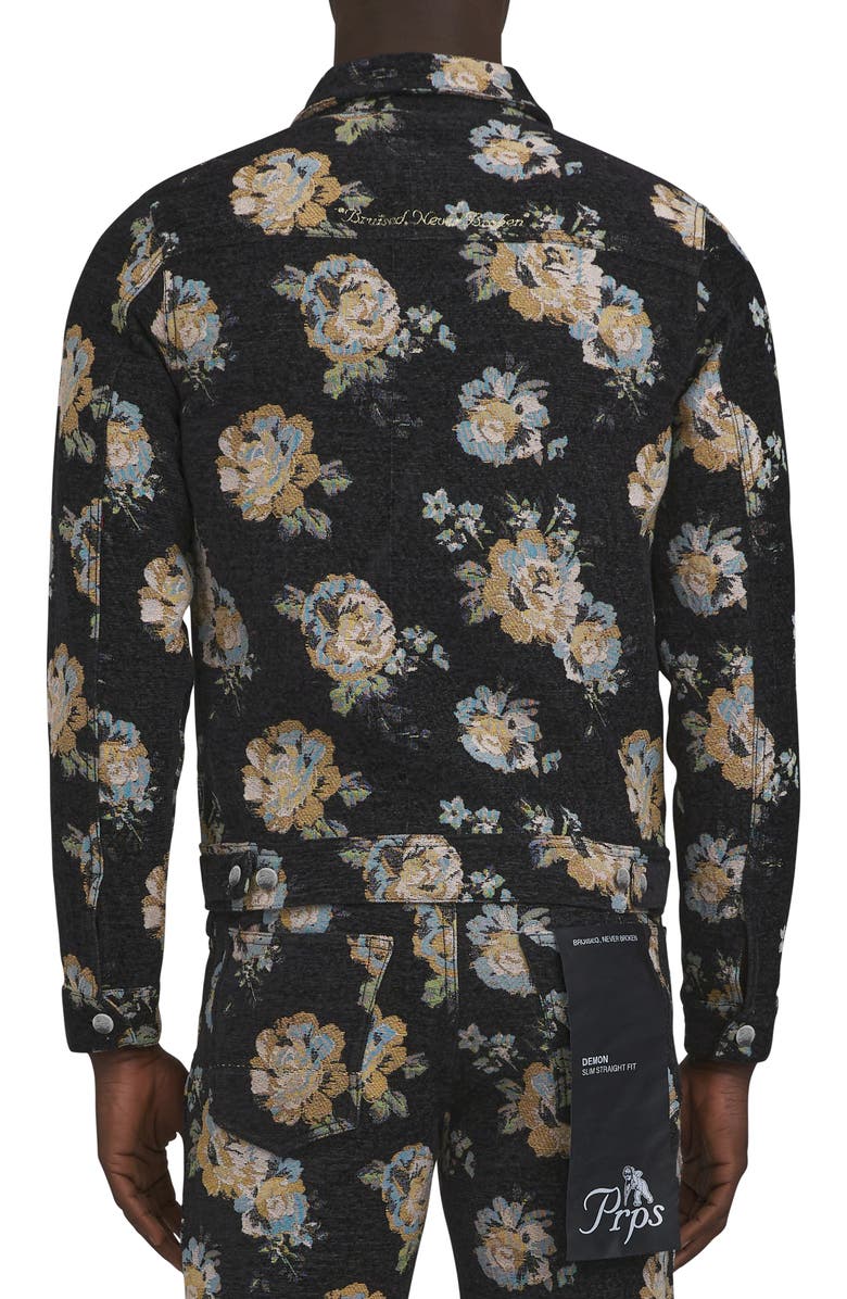 PRPS Prim Rose Jacquard Jacket, Alternate, color, 