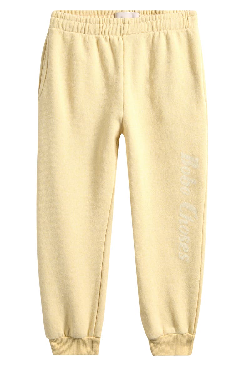 Kids' Cotton Joggers, Main, color, YELLOW