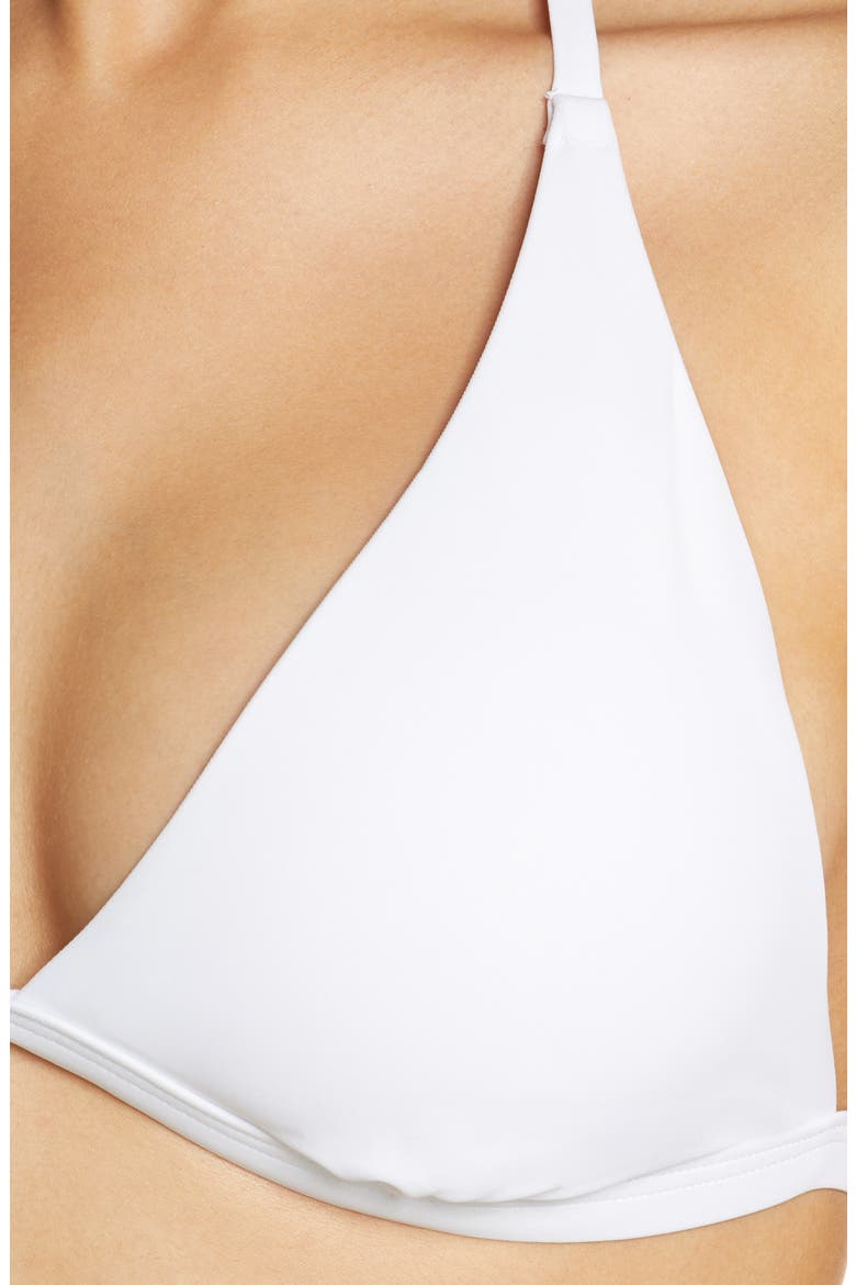 Elevated Triangle Top, Alternate, color, WHITE