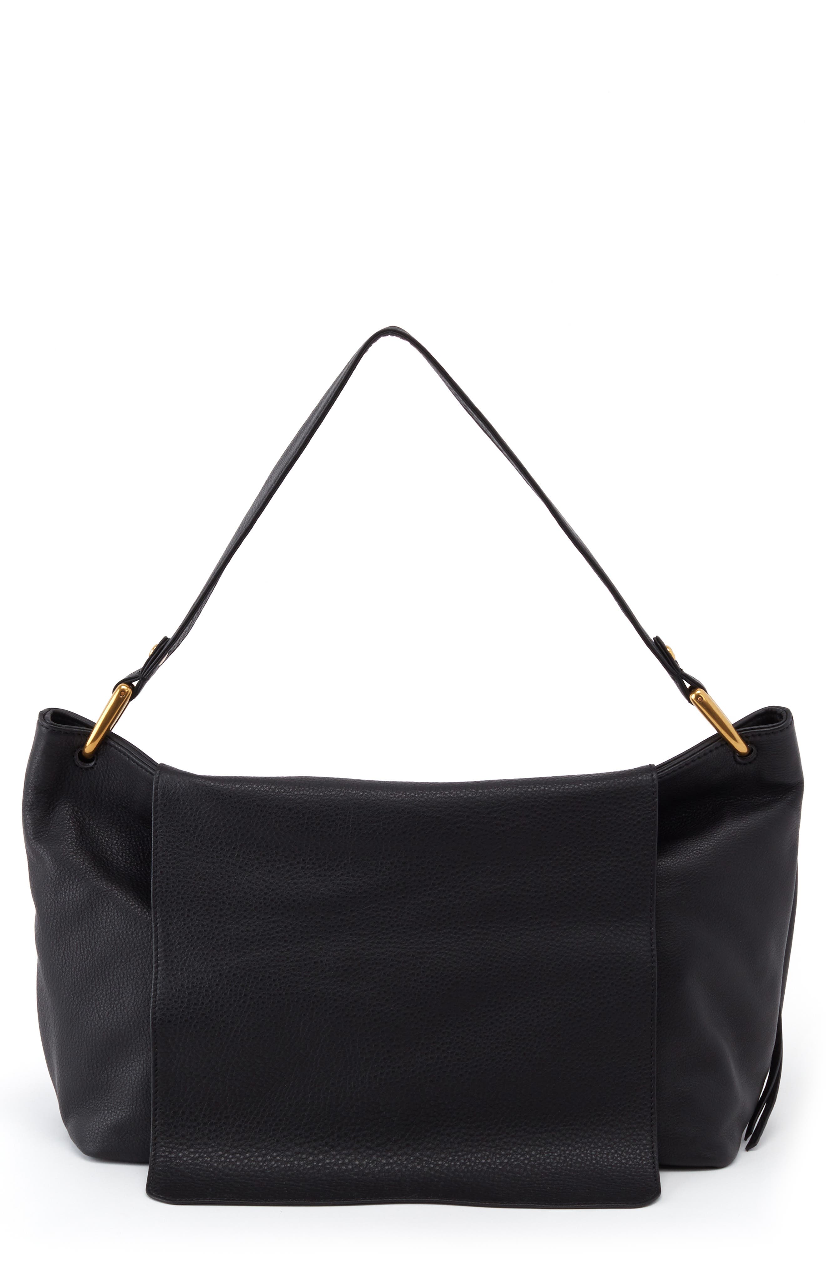 HOBO Ventura Leather Shoulder Bag, Main, color, 